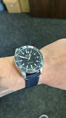 Фото покупателя: Швейцарские механические наручные часы Mido Ocean Star GMT M026.629.17.051.00