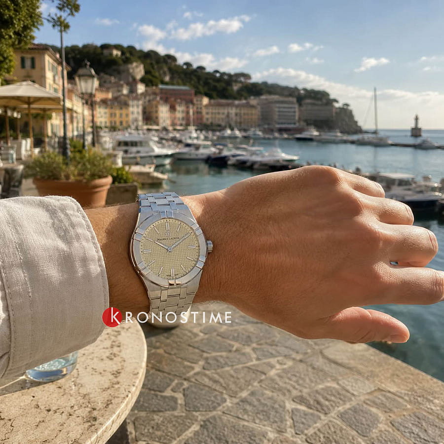 Часы Maurice Lacroix Aikon AI7007-SS00E-730-B — нержавеющая сталь, мужские