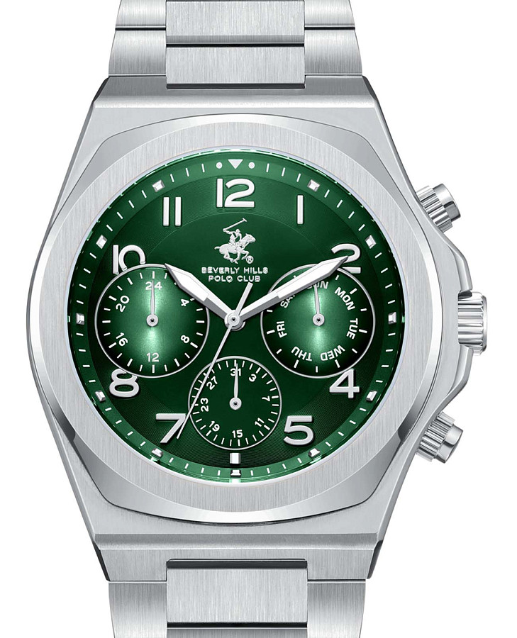 Часы Beverly Hills Polo Club BP3777X.370 — кварцевые, сталь металл