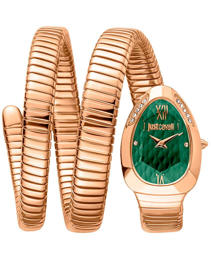 Часы Just Cavalli Just Glam Evo 9 JC1L224M0055 — женские, зеленый