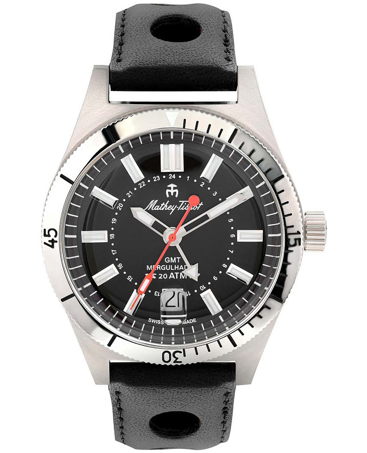 Часы Mathey-Tissot Mergulhador MRGAN — мужские, черный