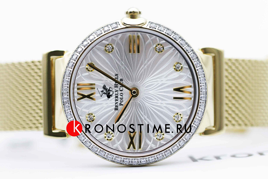 Часы Beverly Hills Polo Club BP3363C.130 — кварцевые, металл сталь
