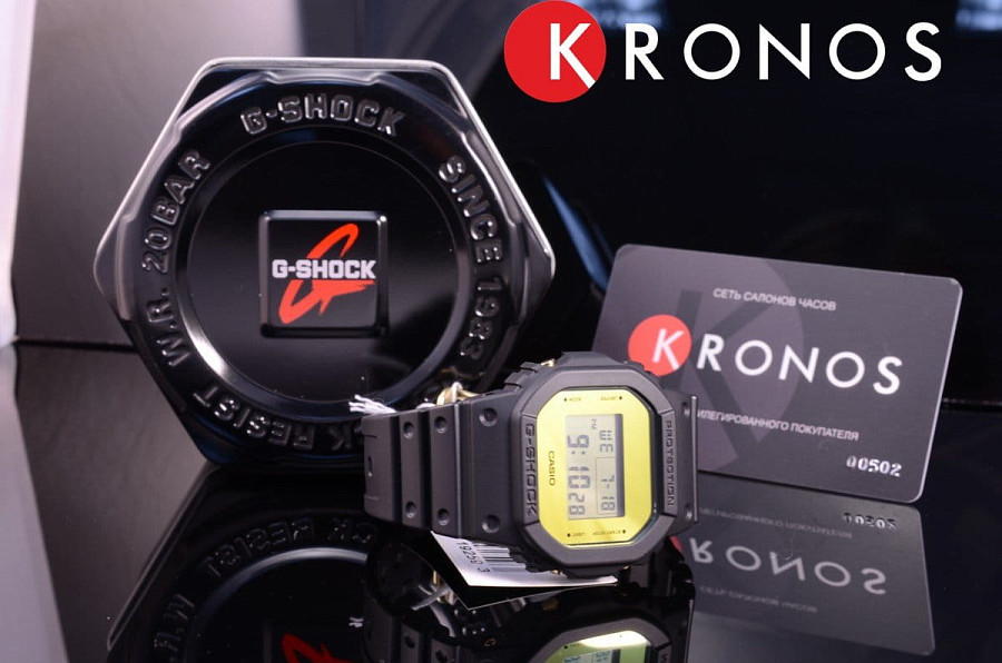 Часы Casio G-Shock DW-5600BBMB-1 — электронные, Япония, мужские