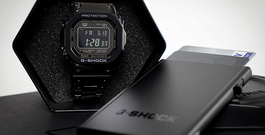 Часы Casio G-Shock GMW-B5000GDLTD-1 — Япония, мужские