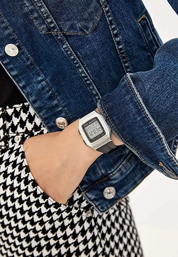 Часы Casio Collection F-201WAM-7A — кварцевые, пластик