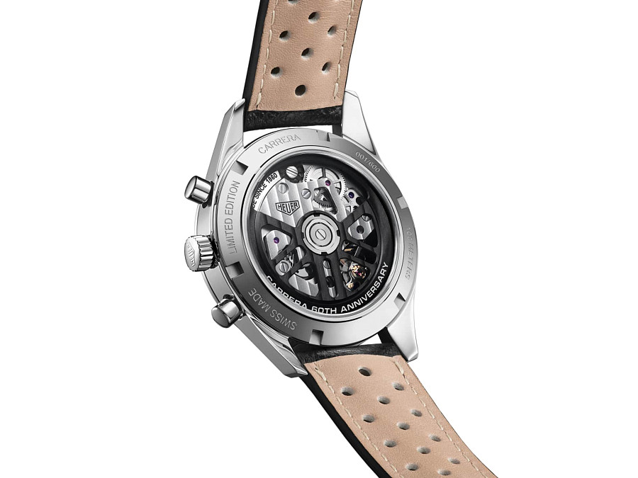 Часы TAG Heuer Carrera 60th Anniversary CBK221H.FC8317 — сталь металл, Швейцария