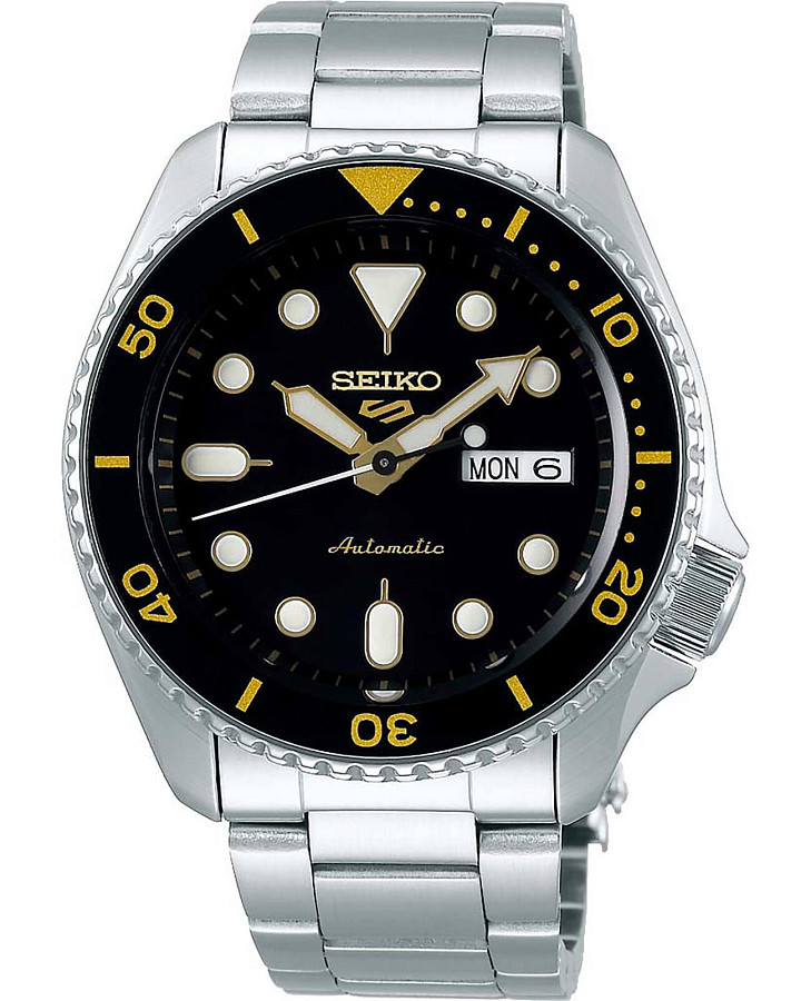 Часы Seiko 5 Sports SRPD57K1S — мужские, черный
