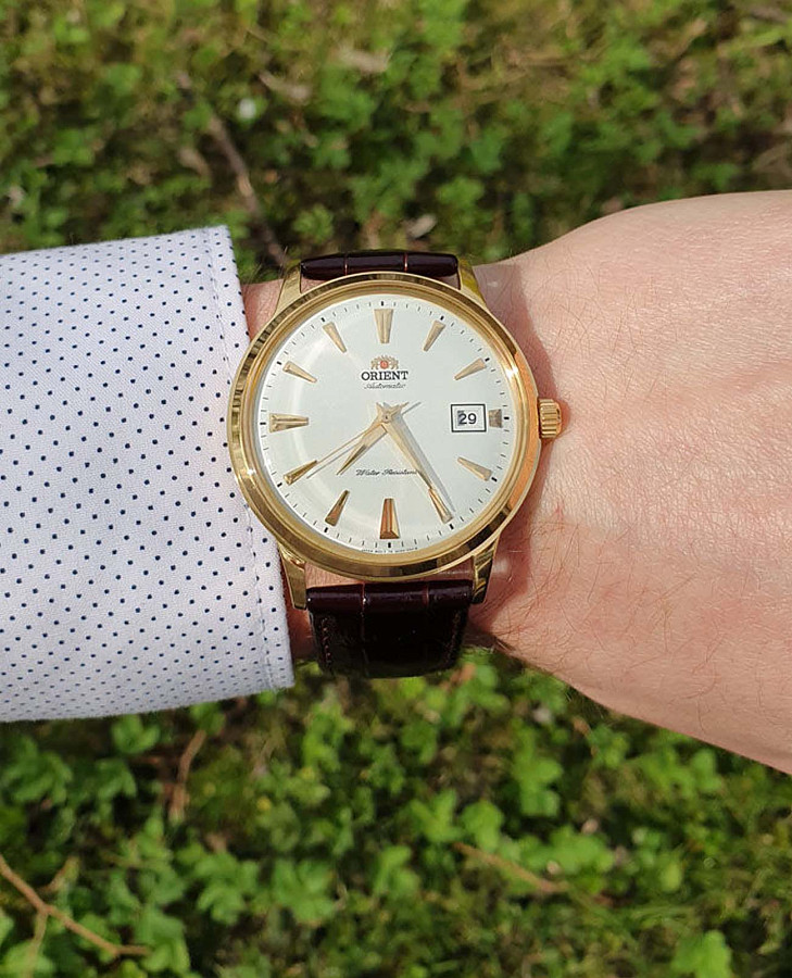 Часы Orient Automatic AC00003W — механические, сталь металл
