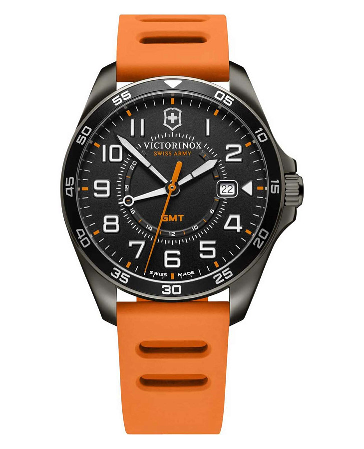 Часы Victorinox Fieldforce Sport Chronograph 241897 — мужские, черный