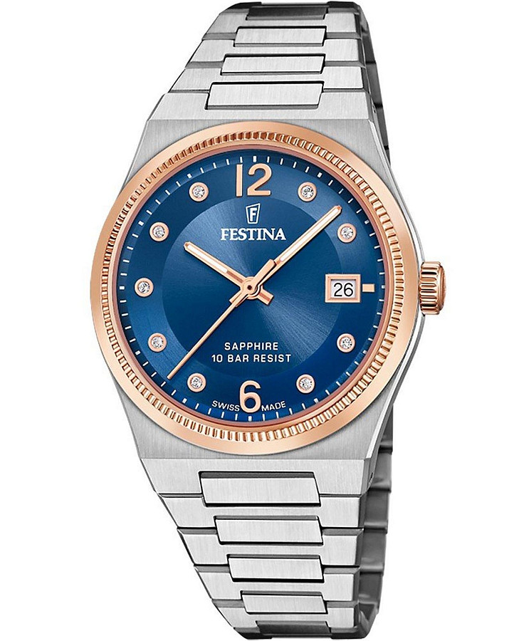 Часы Festina Classics F20037/2 — женские, синий