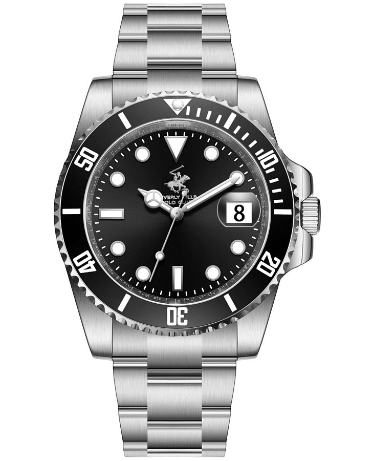 Часы Beverly Hills Polo Club BP3791X.350 — мужские, черный