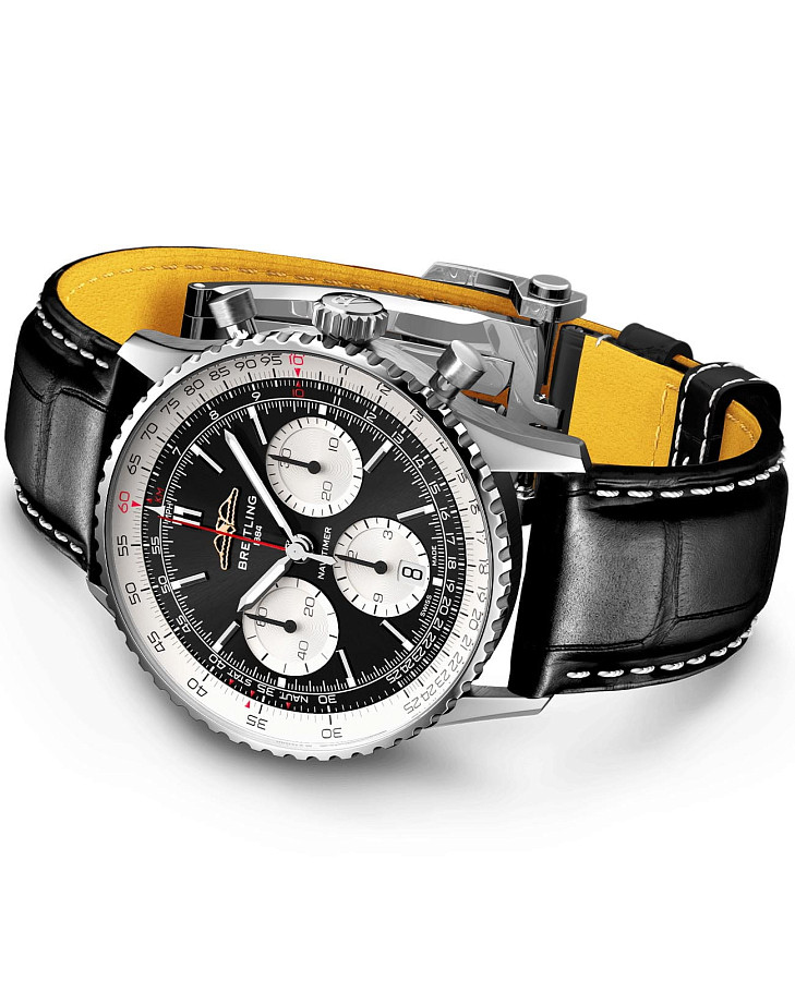 Часы Breitling Navitimer B01 Chronograph 41 AB0139211B1P1 — сталь металл, Швейцария