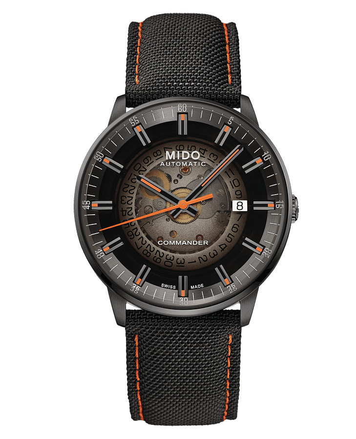 Часы Mido Commander Gradient M021.407.37.411.00 — мужские, черный