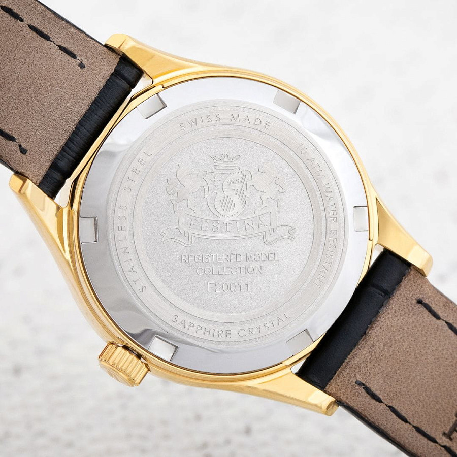 Часы Festina Swiss Made F20011/5 — сталь металл, Испания
