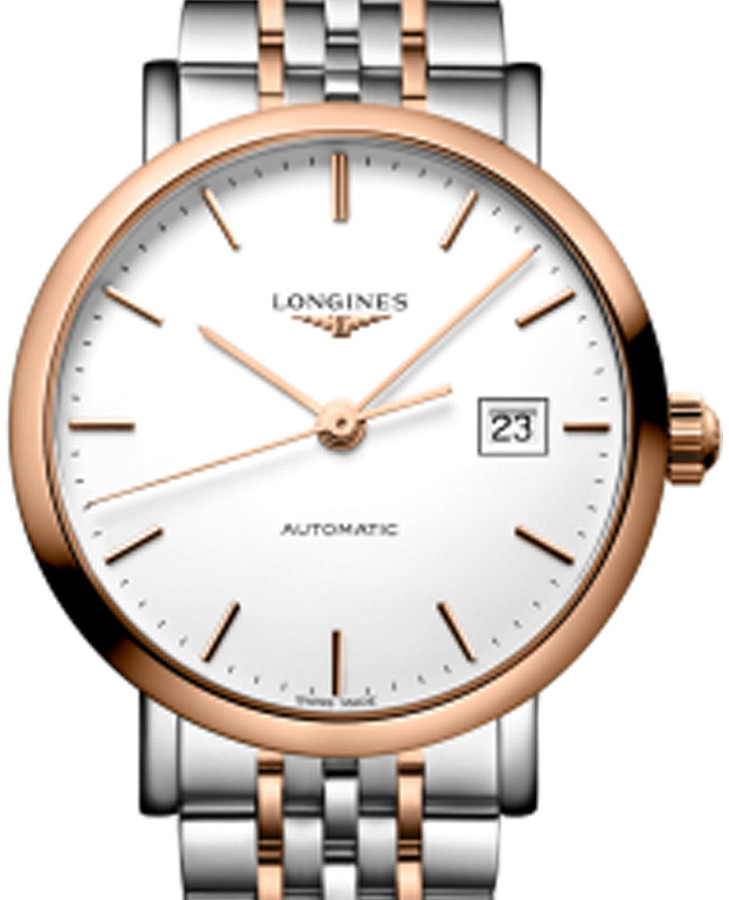 Часы Longines Elegance Elegant Collection 29 mm L4.310.5.19.7 — механические, сталь металл