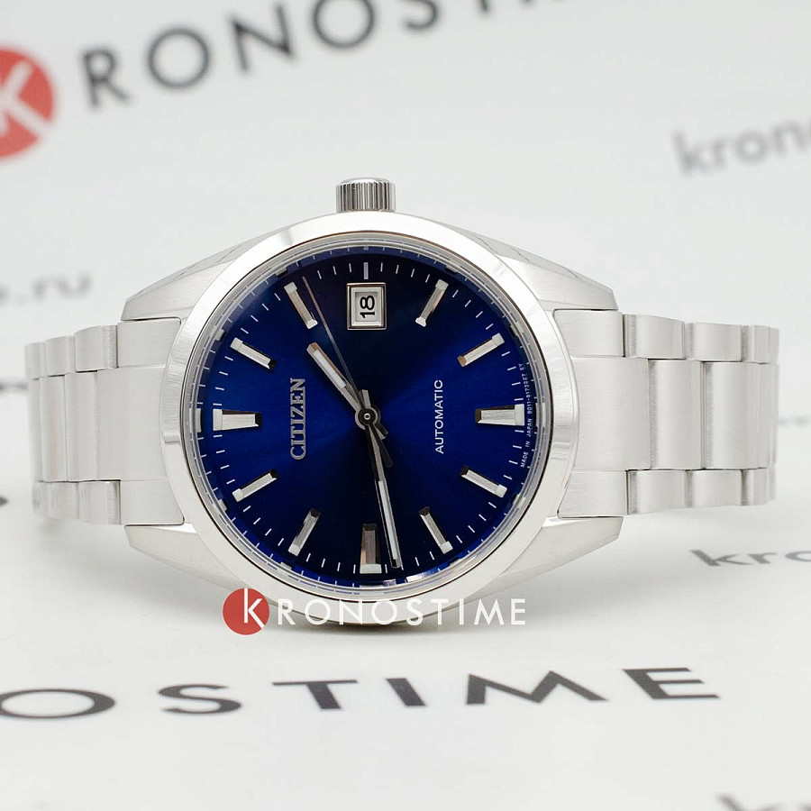 Часы Citizen Automatic NB1050-59L — механические, металл сталь