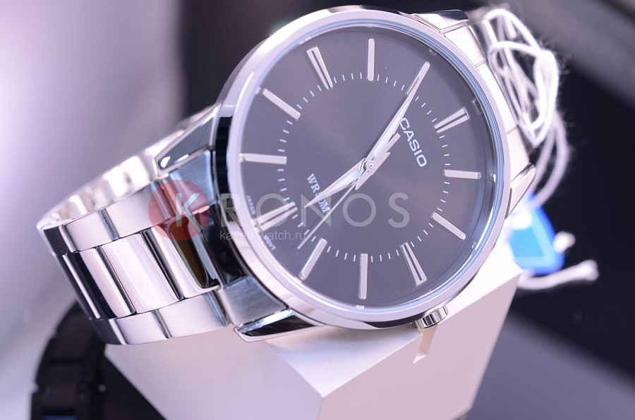 Часы Casio Collection MTP-1303D-1AVDF (MTP-1303D-1A) — мужские, нержавеющая сталь