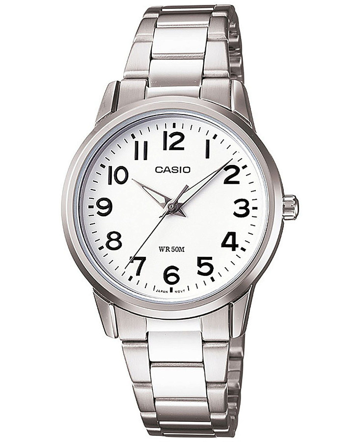 Часы Casio Collection LTP-1303PD-7B — женские, белый