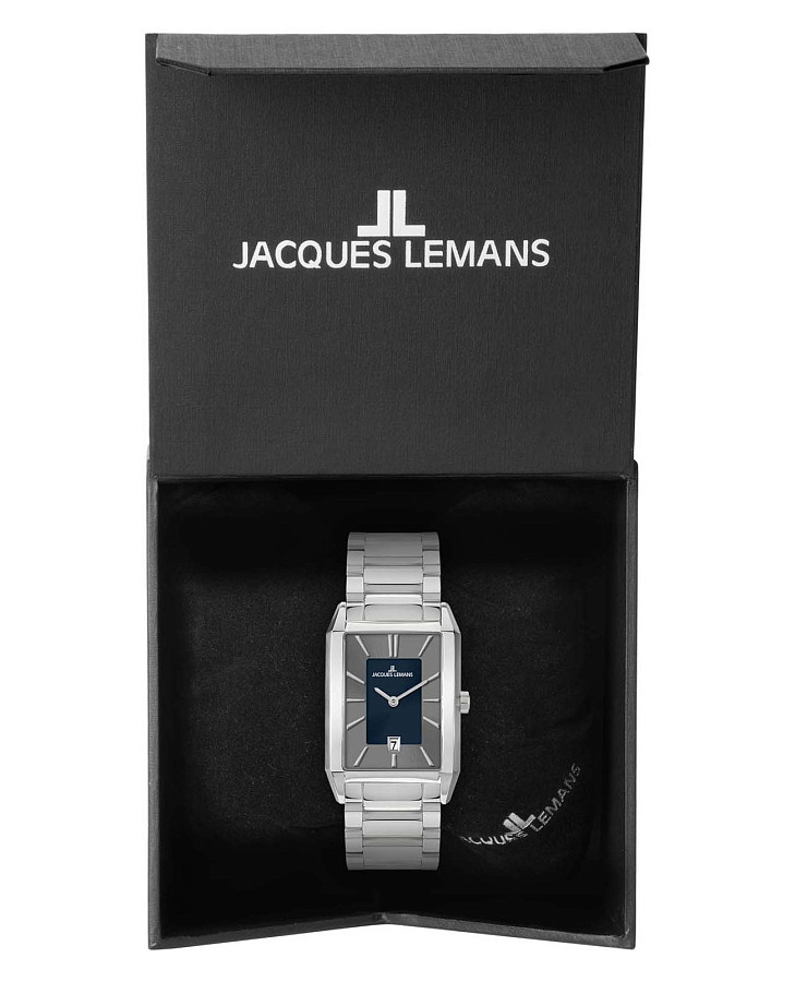 Часы Jacques Lemans Classic 1-2159S — кварцевые, сталь металл