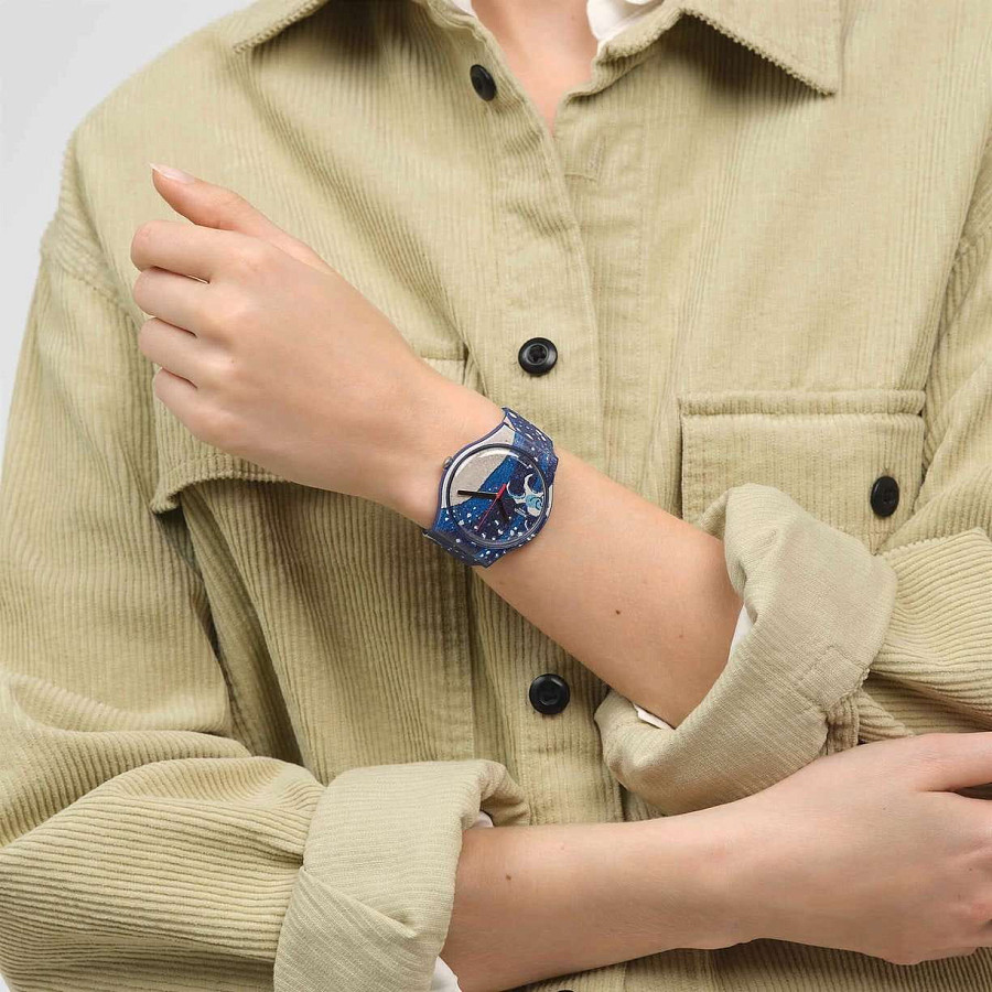 Часы Swatch New Gent SUOZ351 — Швейцария, кварцевые