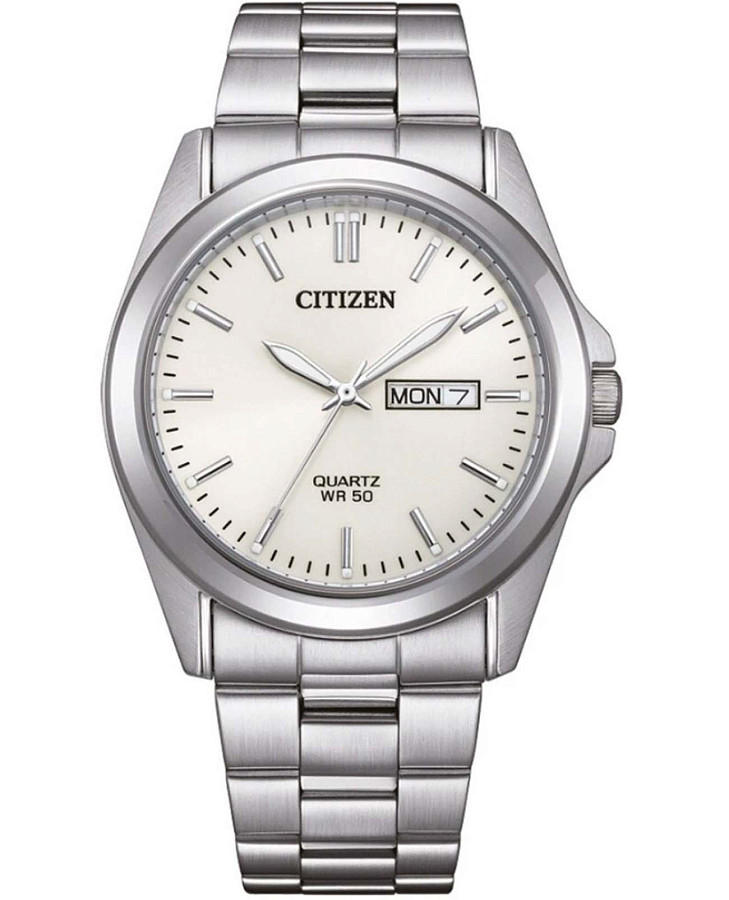 Часы Citizen Quartz BF0581-54A — мужские, белый