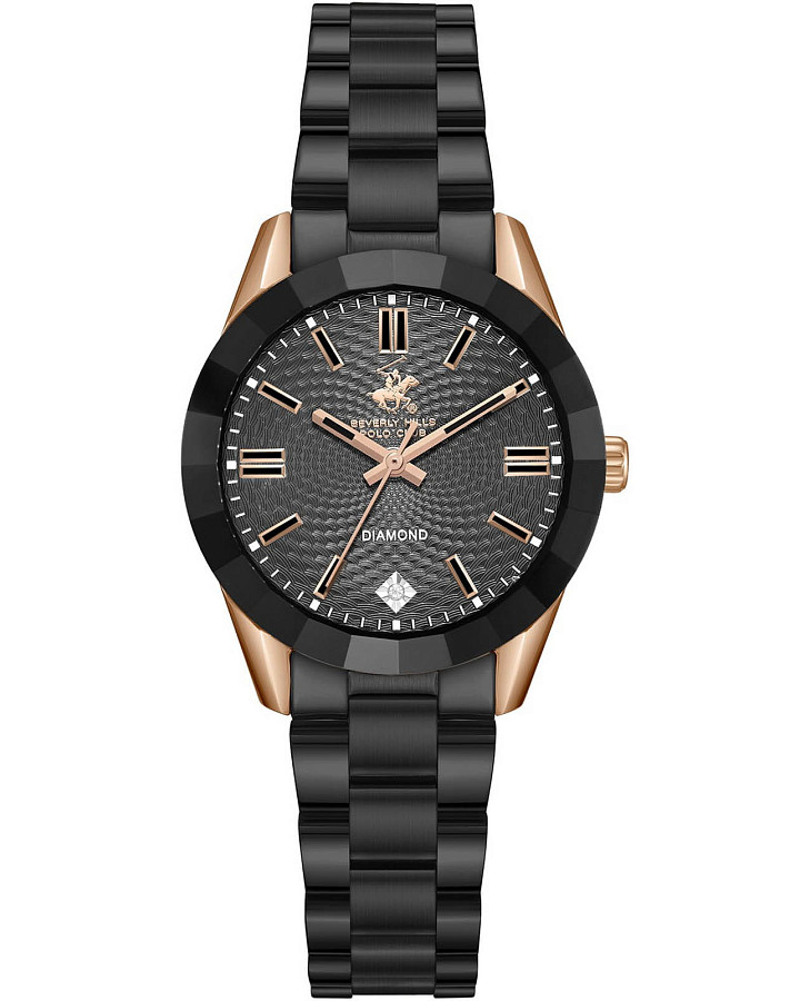 Часы Beverly Hills Polo Club BP3643X.851 — женские, черный