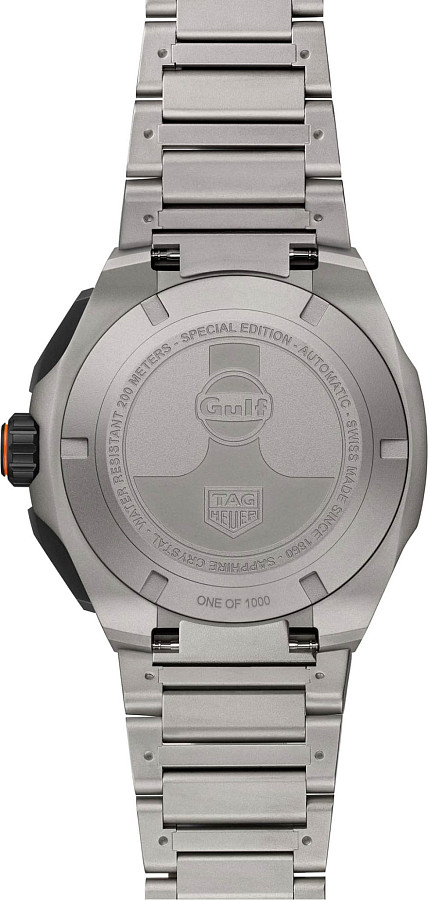 Часы TAG Heuer Formula 1 Chronograph x Gulf CBZ208B.BF0009 — титановый, мужские