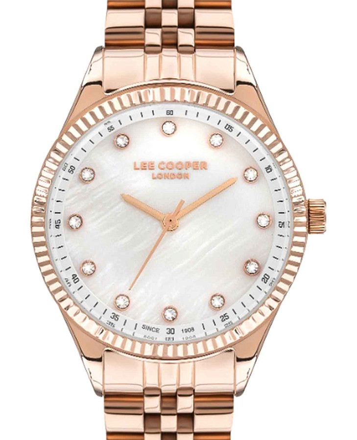Часы Lee Cooper LC07310.420 — кварцевые, металл сталь
