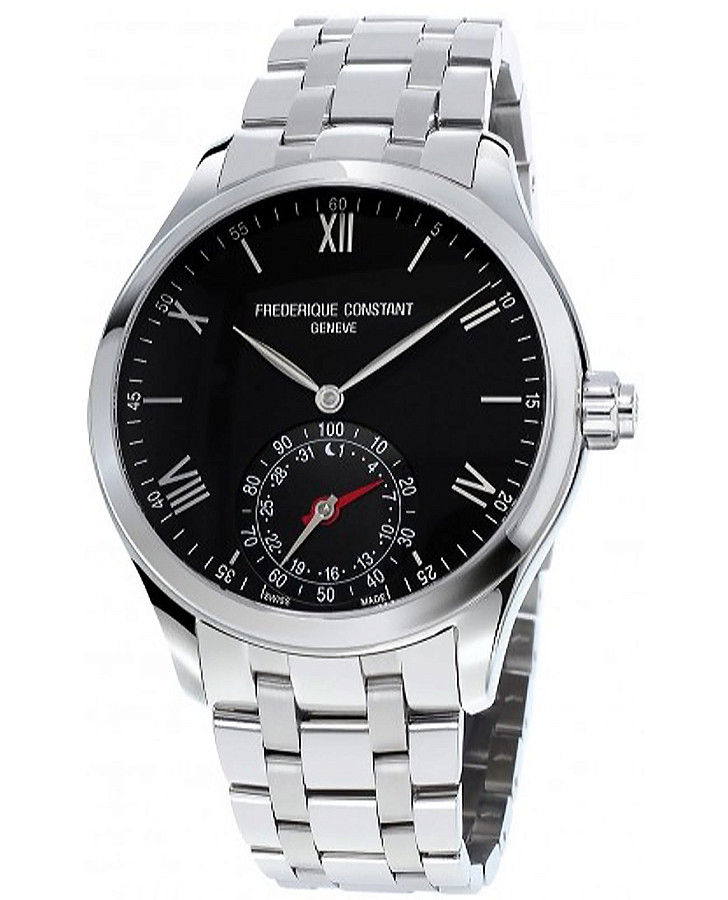 Часы Frederique Constant Horological Smartwatch Gents Сlassics FC-285B5B6B — мужские, черный
