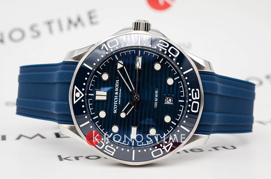 Часы Scotch&Soda SSM.117B — кварцевые, сталь металл