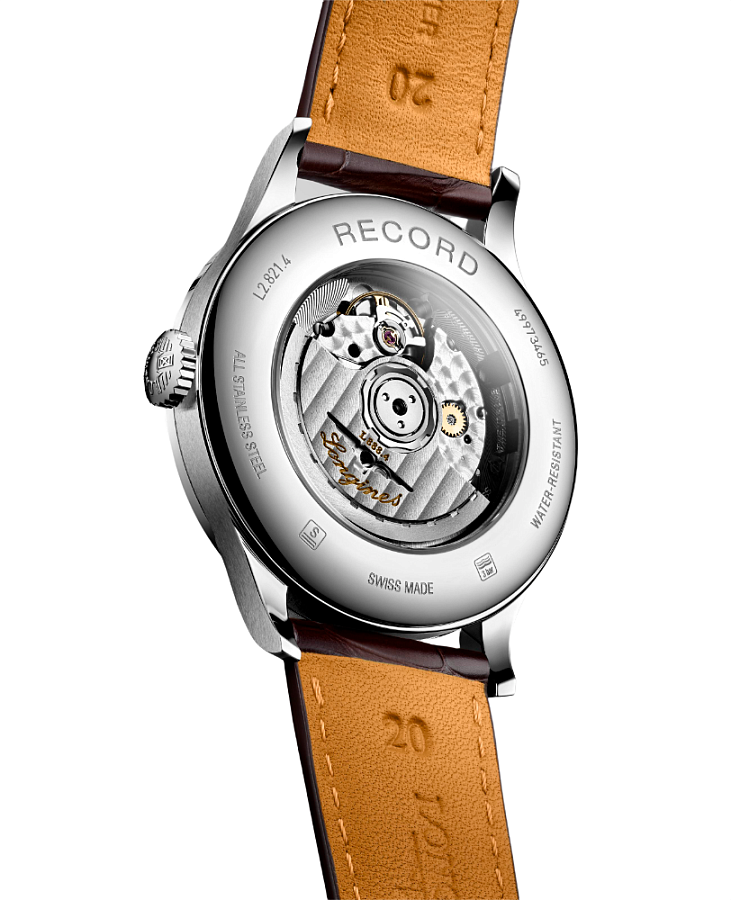 Часы Longines Record Collection L2.821.4.76.2 — механические, сталь металл