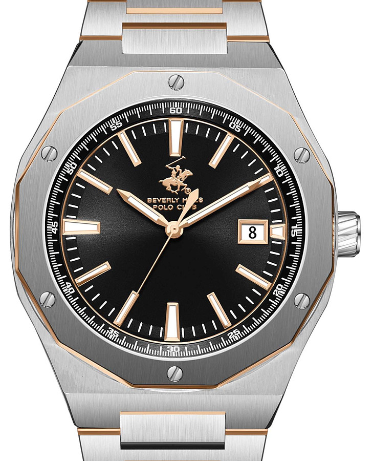 Часы Beverly Hills Polo Club BP3788X.550 — кварцевые, сталь металл