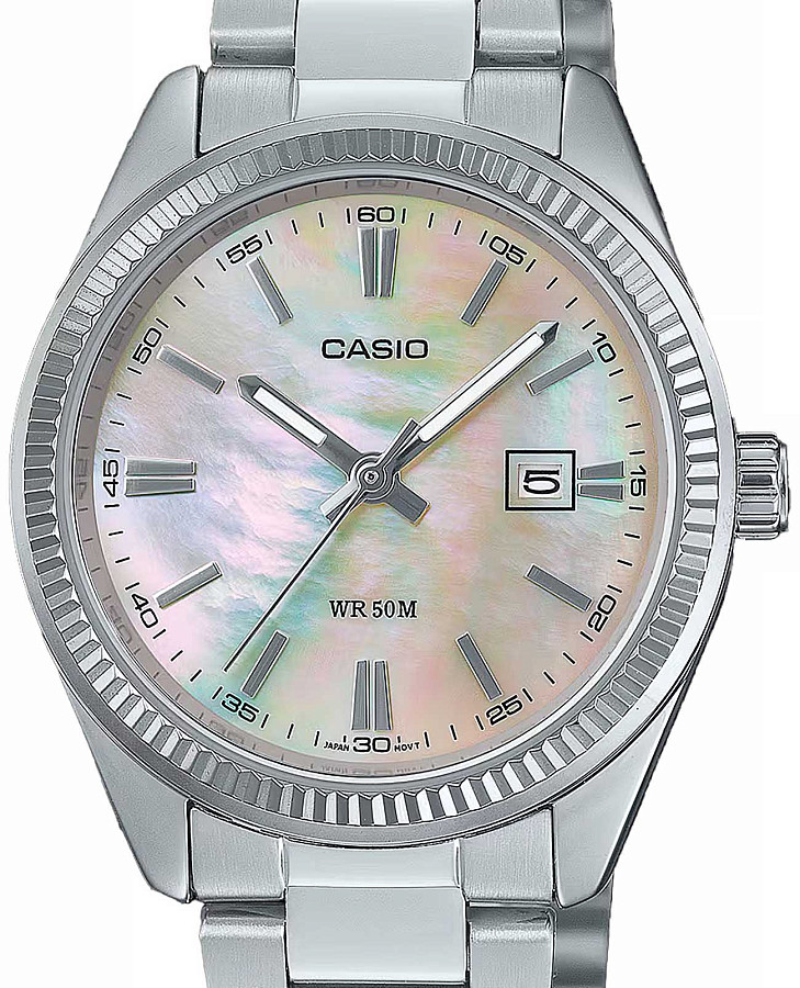 Часы Casio Collection LTP-1302DS-4AV — кварцевые, металл сталь