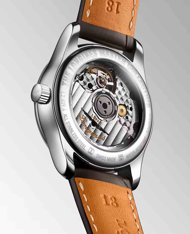 Часы Longines Master Collection L2.409.4.78.3 — механические, металл сталь