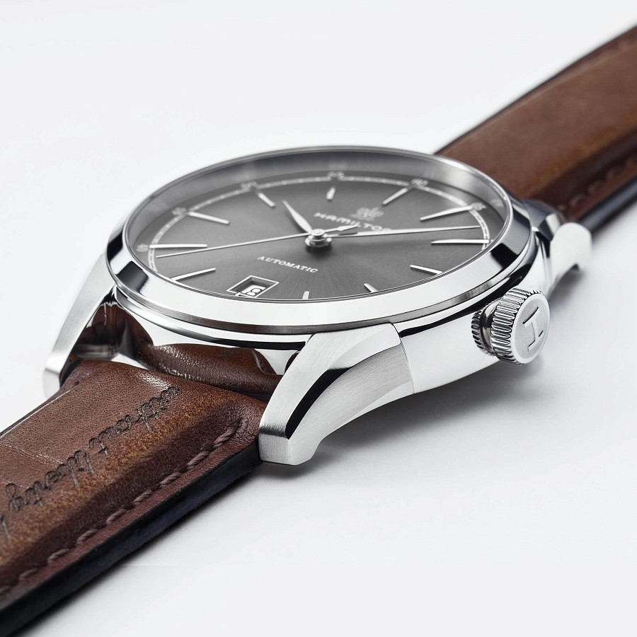Часы Hamilton American Classic Spirit of Liberty Auto H42415591 — кожаный, мужские