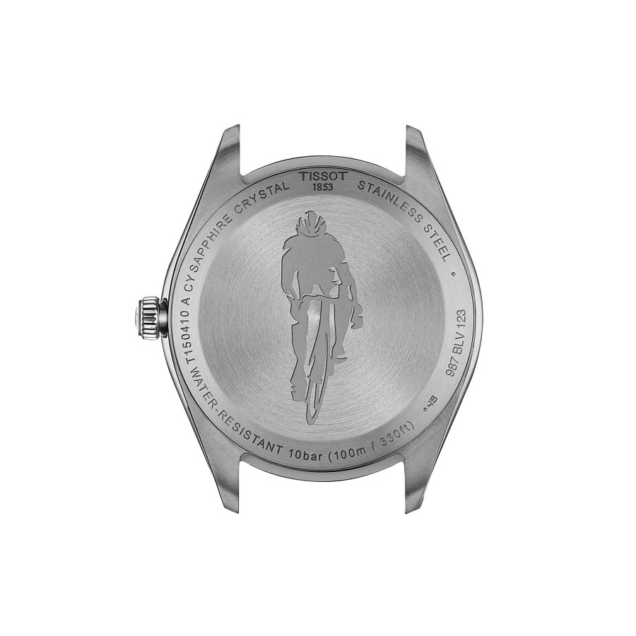 Часы Tissot PR 100 Cycling 40mm T150.410.17.037.00 — серебристый, сталь металл