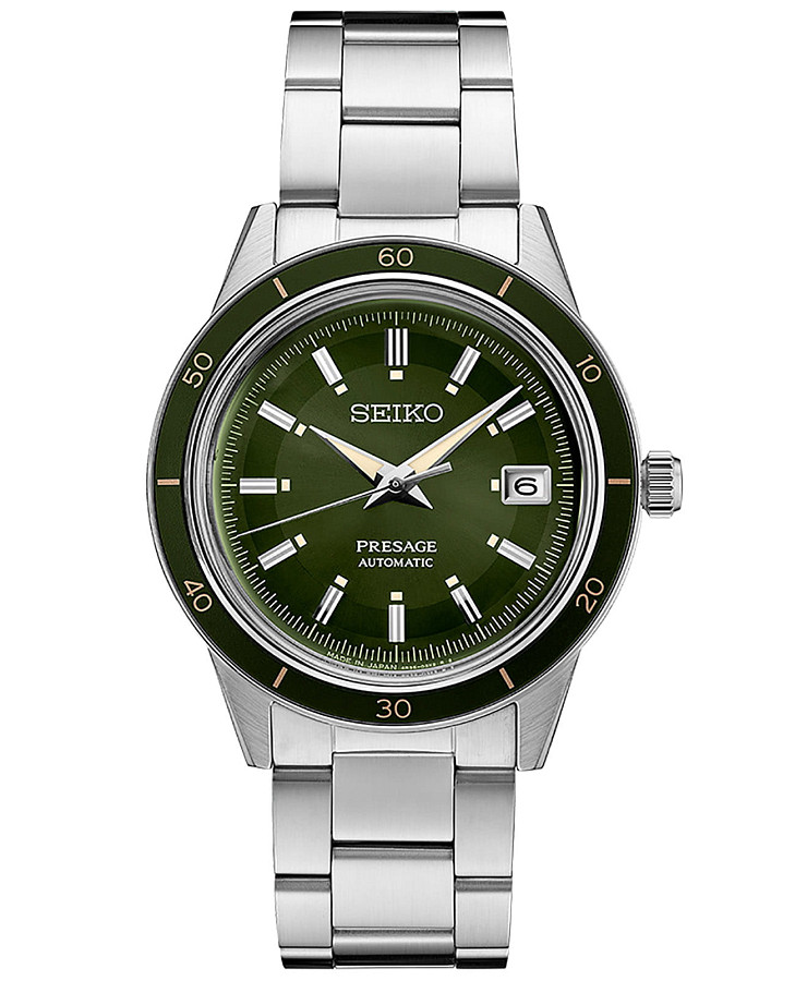 Часы Seiko Presage SRPG07J1 — механические, сталь металл