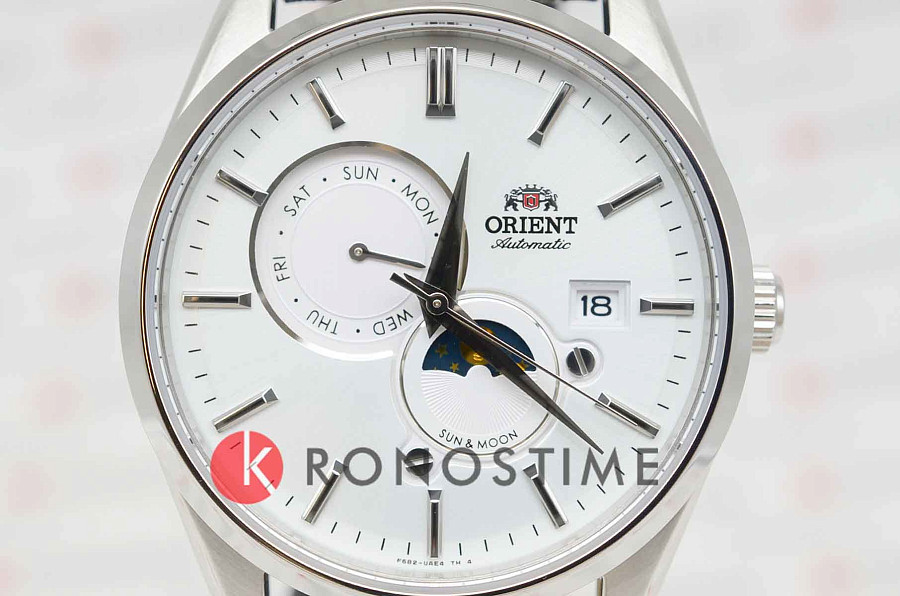 Часы Orient Sun And Moon RA-AK0305S (RN-AK0305S) — металл сталь, Япония
