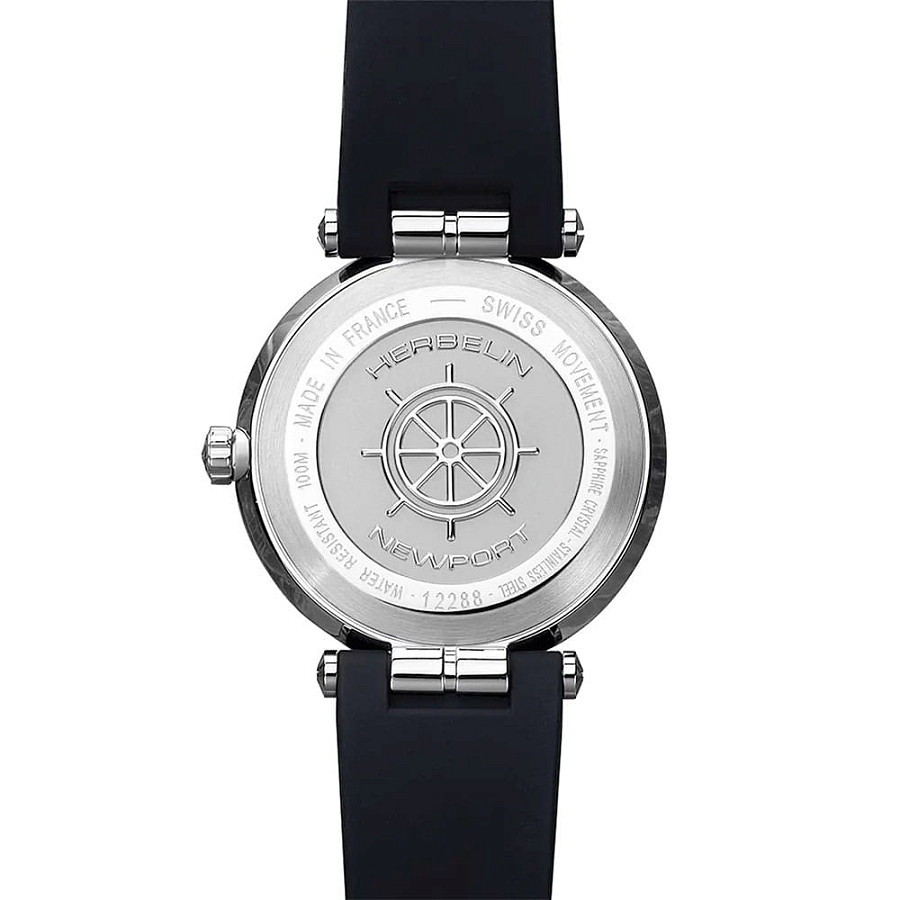Часы Herbelin Newport 12288A15CB — сталь металл, Франция