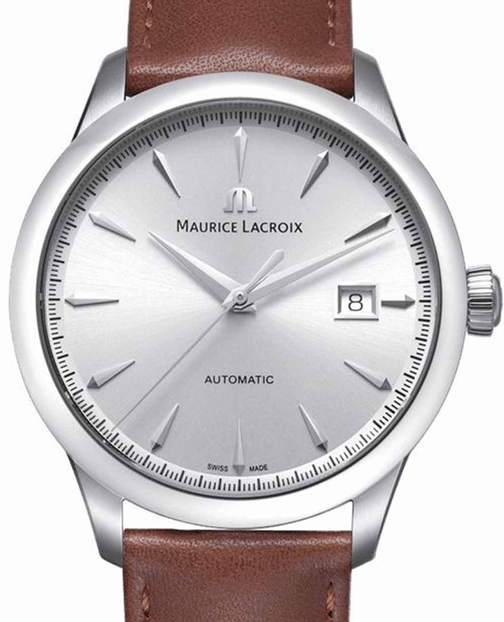 Часы Maurice Lacroix 1975 756008-SS001-130-3 — механические, металл сталь