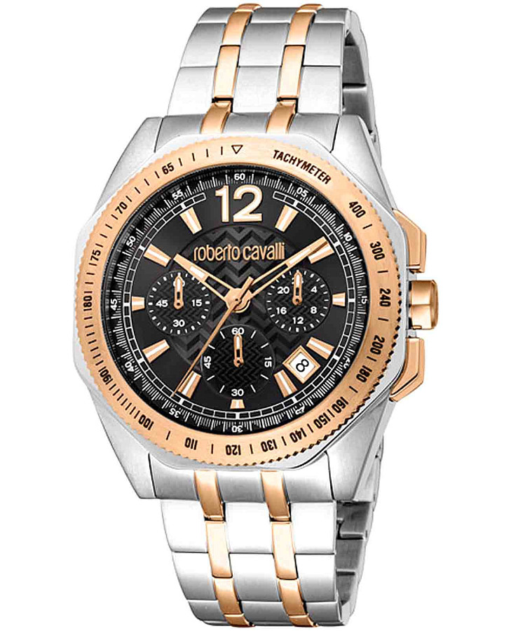 Часы Roberto Cavalli Uomo Bold RC5G100M0085 — мужские, черный