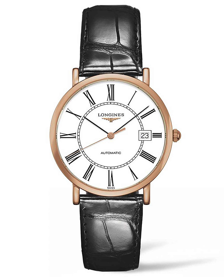 Часы Longines Elegant Collection L4.787.8.11.0 — мужские, белый