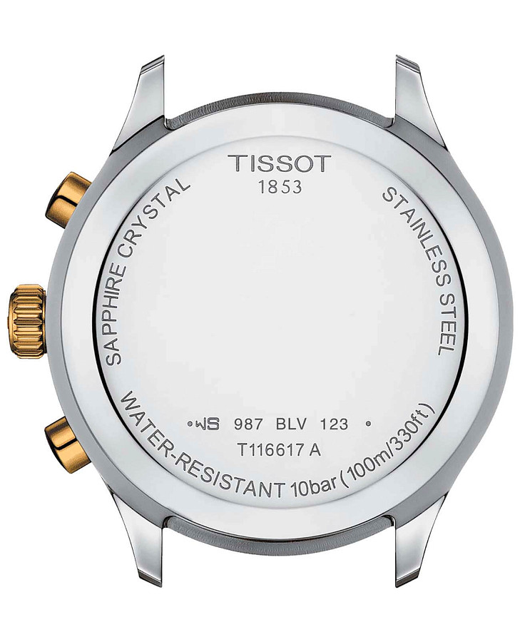 Часы Tissot Chrono XL Classic T116.617.22.021.00 — сталь c pvd покрытием, мужские