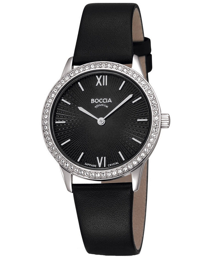 Часы Boccia Dress 3382-01 — женские, черный