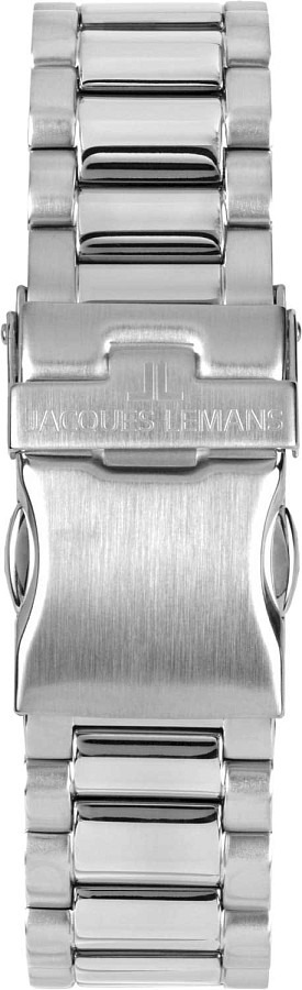 Часы Jacques Lemans Eco Power 50-10A — кварцевые, металл сталь