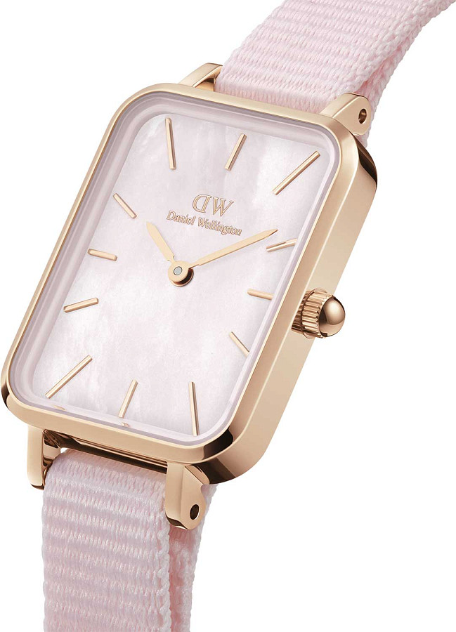 Часы Daniel Wellington Quadro Pressed Sheffeld DW00100509 — кварцевые, сталь
