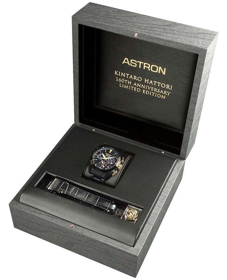 Часы Seiko SSH073J1 — кварцевые, титан