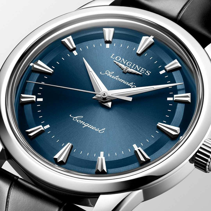 Часы Longines Conquest Heritage L1.650.4.92.2 — металл сталь, Швейцария
