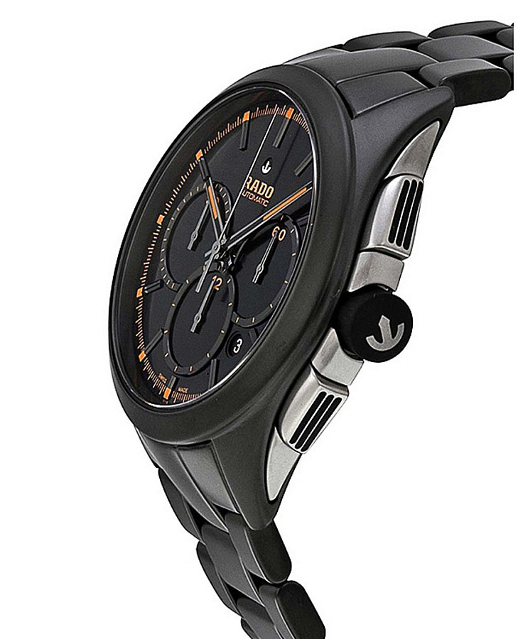 Часы Rado HyperChrome Automatic Chronograph R32525162 — механические, сталь керамика металл