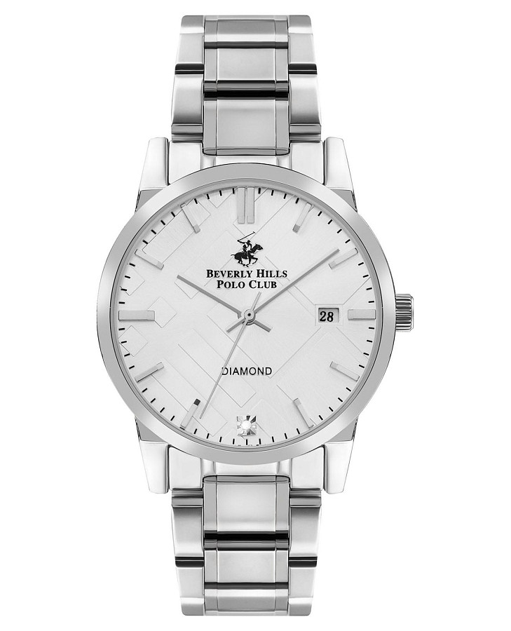 Часы Beverly Hills Polo Club BP3398C.330 — женские, серебристый
